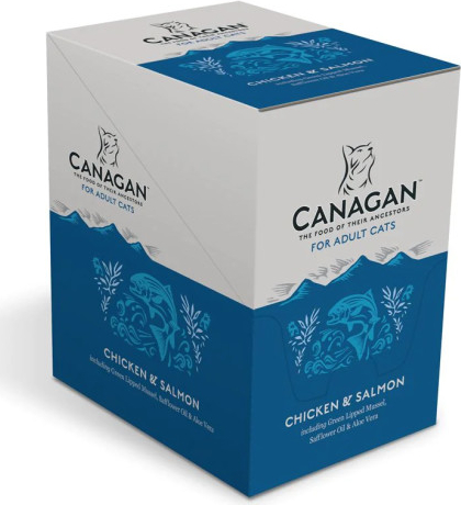 Canagan Cat Adult kuře a losos 8 x 85 g