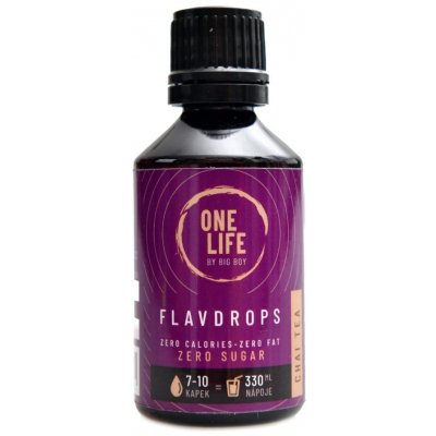 One Life Flavour drops chai tea 50 ml – Zbozi.Blesk.cz