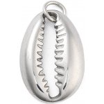 Přívěsek mušle z chirurgické oceli větší TC 661-1 – Zboží Mobilmania