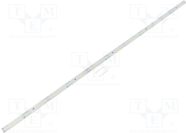 OPTOFLASH OFBWN2835-03012LO LED lišta; 12V; bílá neutrální; W:10mm; L:500mm; CRImin:80; 120°