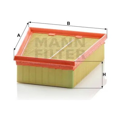 MANN FILTER Vzduchový filtr C 2512 – Hledejceny.cz