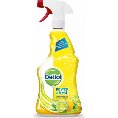 Dettol antibakteriální sprej na povrchy limetka citrón 500 ml – Zboží Mobilmania