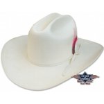 Stars and Stripes Westernový bílý klobouk Cattleman – Zbozi.Blesk.cz
