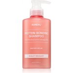 KUNDAL Protein Bonding Care Shampoo vyživující šampon pro suché a poškozené vlasy s vůní Violet Muguet 500 ml – Zboží Dáma