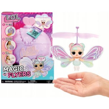 MGA L.O.L. Surprise Magická létající panenka - fialová křídla