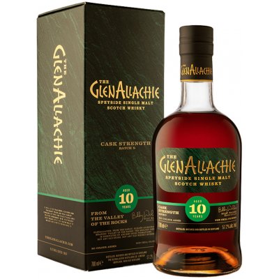 GlenAllachie 10y Batch 8 57,2% 0,7 l (karton) – Hledejceny.cz