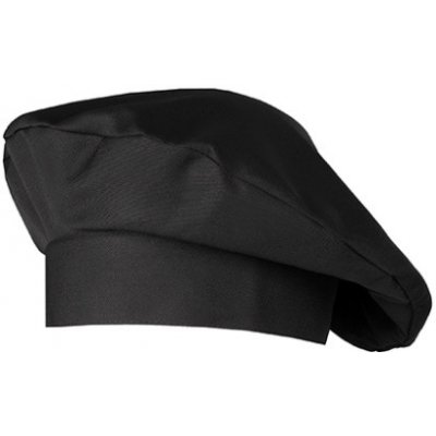 Cg Workwear Kuchařská čepice 00180-01 Black univerzální – Zboží Dáma