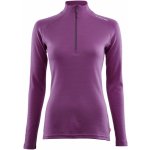 Aclima WarmWool Mock Neck shirt Woman Sunset Purple – Zboží Mobilmania