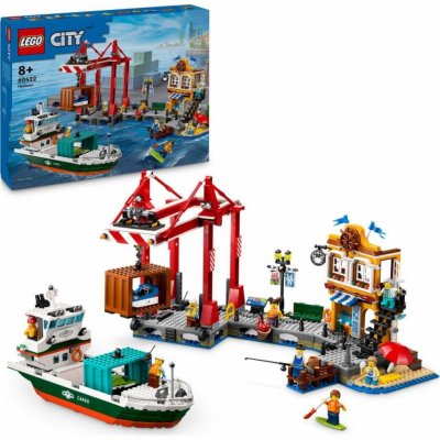 LEGO® City 60422 Přístav s nákladní lodí – Zboží Dáma