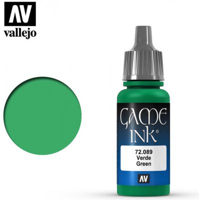 Vallejo: Game Color Green Ink 18ml – Zboží Živě