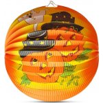 Lampion koule Halloween oranžový 25 cm – Zboží Dáma Lampion koule Halloween oranžový 25 cm – Zboží Dáma