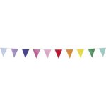 GIRLANDA BAREVNÉ VLAJKY PVC 10 m – Zboží Dáma