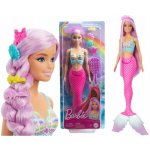 Barbie Mořská panna Panenka Dlouhé vlasy HRR00 – Zboží Mobilmania