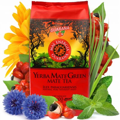 Mate Green Yerba Mas Energia Guarana 400 g – Sleviste.cz
