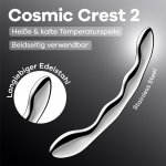 Cosmic Crest 2 dildo z nerezové oceli – Zboží Dáma