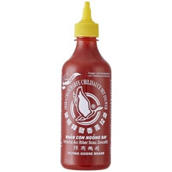 Flying Goose Omáčka Sriracha Chilli & Zázvor 455 ml
