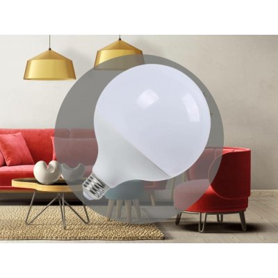 Nedes ZLS914 LED E27, G125, 20W, teplá bílá – Hledejceny.cz