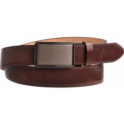 Penny belts pánský kožený opasek s automatickou přezkou 35-020-A2-40 hnědý