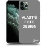 Pouzdro Picasee silikonový Apple iPhone 11 Pro Max - Vlastní design/motiv černé – Zbozi.Blesk.cz