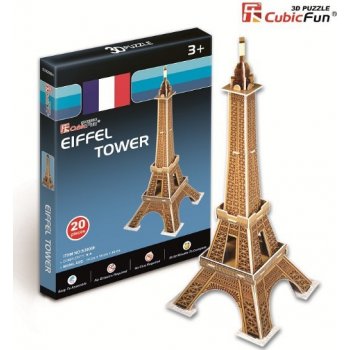 CubicFun 3D puzzle Eiffelova věž 35 ks