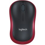Logitech Wireless Mouse M185, bezdrátová myš, červená; 910-002240 – Zboží Živě