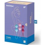 Satisfyer V Balls Double set 3 ks barevné – Zboží Dáma