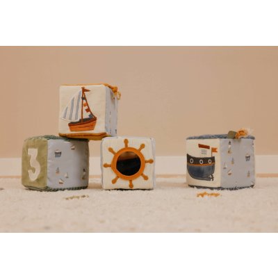 Little Dutch Sailors Bay 4 plyšové kostky námořnický záliv – Zboží Mobilmania