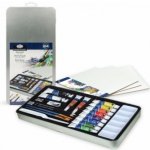 Sada akrylových barev v plechovém boxu – Zboží Dáma