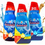Finish All in1 Gel do myčky nádobí mix 3 x 1 l – Hledejceny.cz