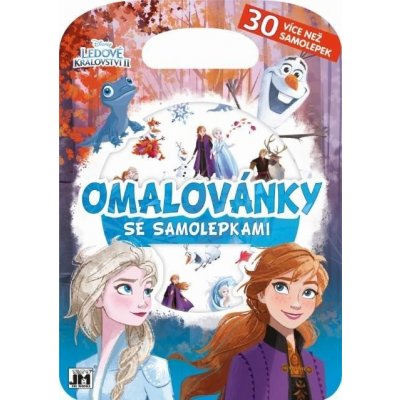 Jiri Models Omalovánky se samolepkami Frozen 2 2326 3 – Zbozi.Blesk.cz