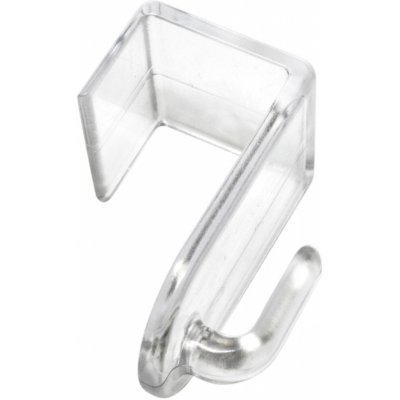 Gardinia Zavěšovací háček transparentní 32,5 mm x 16,5 mm – Hledejceny.cz