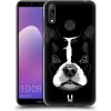 Pouzdro a kryt na mobilní telefon Huawei Pouzdro Head Case Huawei Y7 2019 ILUSTROVANÝ BULDOČEK