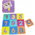 Lamps Baby puzzle pěnový koberec Čísla set 10ks měkké bloky vkládací – Sleviste.cz