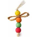 JK ANIMALS vážka ze dřeva a slámy 16 cm – Zbozi.Blesk.cz