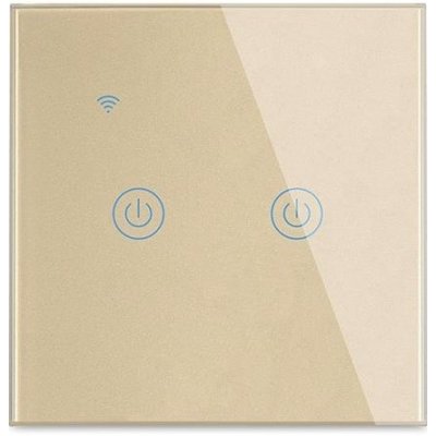 BOT Chytrý vypínač osvětlení TWO2 zlatý – Zboží Živě