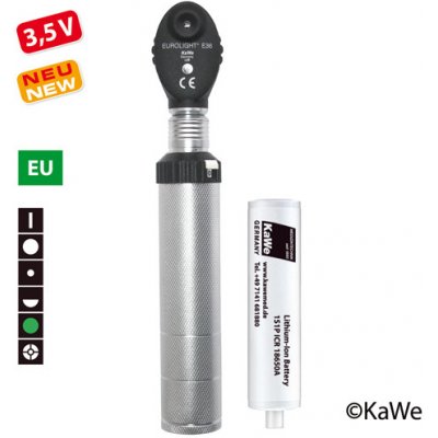 KaWe E36 3,5 V Eurolight oftalmoskop