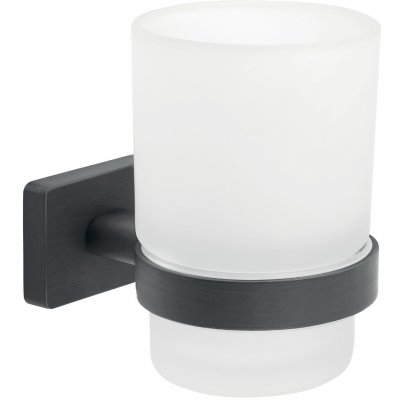 Novaservis Držák kartáčků GRETA gun metal AGR03GM – Sleviste.cz