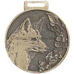 Dřevo Novák Medaile podle hodnocení CIC liška č.840 zlatá medaile liška
