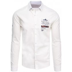 Dstreet pánská košile bílá DX2276
