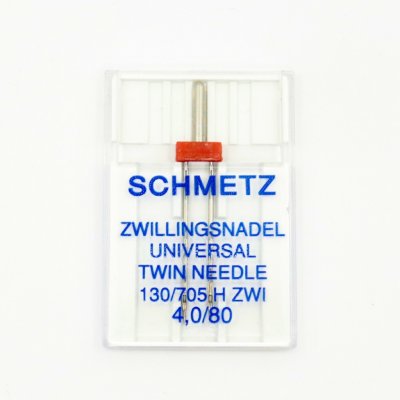 Univerzální dvojjehla SCHMETZ TWIN 130/705 H rozpich 4,0mm, 2x80 – Hledejceny.cz