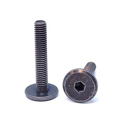 Šroub nábytkářský typ BD, hlava 17 mm, zinek černý 6 x 35, balení 1 ks – Hledejceny.cz