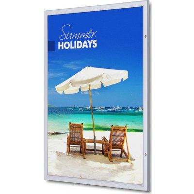 Jansen Display Uzamykatelný plakátový rám A0, 921 x 1269 mm – Zboží Živě