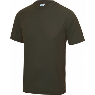 Just Cool Sportovní tričko Cool se speciální funkční texturou Neoteric zelená olivová