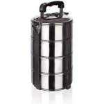 BANQUET Nerezový jídlonosič 4dílný – Zboží Dáma