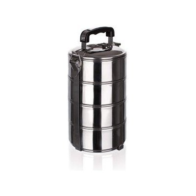 BANQUET Nerezový jídlonosič 4dílný – Zboží Dáma