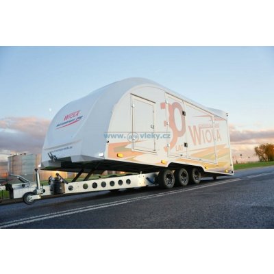 Wiola Přívěs Cargo Motorsport 550 PRO 3500kg skříňový autopřepravník | Zboží Auto