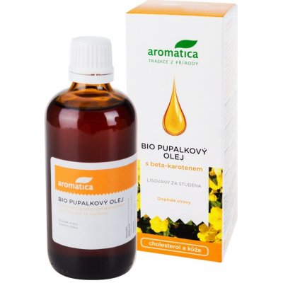 Aromatica Pupalkový olej s beta-karotenem a vitaminem E 50 ml