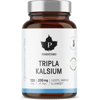 Puhdistamo Triple Calcium 120 kapslí – Hledejceny.cz