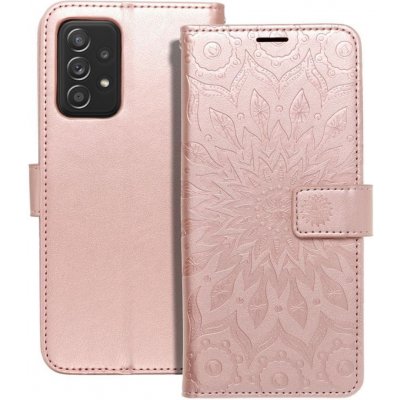 Pouzdro Forcell MEZZO Book Samsung Galaxy A52 5G / A52 LTE / A52S mandala - knížkové rose zlaté – Zboží Živě