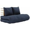Pohovka Karup design sofa SHIN SANO natural pine (futonová ) navy